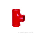 FM&UL Bsp Female Thread Tee Grooved Couplings